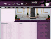 Tablet Screenshot of pfarrverband.org